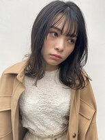 レオニード 表参道(LEONID) 大人シースルーバングミディアム♪