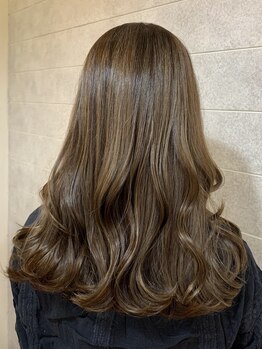 【豊洲駅徒歩1分】カット+カラー￥14850→￥9900/ケアブリーチ使用可◎ダメージレスに透明感ある艶髪へ♪