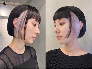 ノベルデイズ(NOVEL-DAYS)の写真/上品×個性で貴方らしく飾る◎じっくりカウンセリングで理想の色味を発見[ケアブリーチ/インナーカラー］