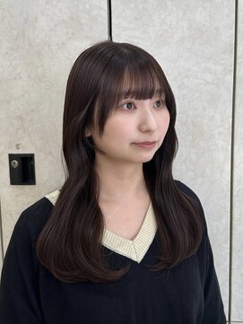 シアエミュー 新越谷店(SHEER emu) 透明感カラー×顔周りカット/SHEERemu新越谷店