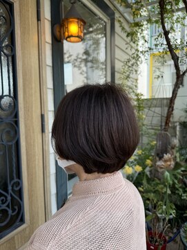 チョコレート(chocolate) 髪質改善大人可愛い20代30代40代50代ショートボブ