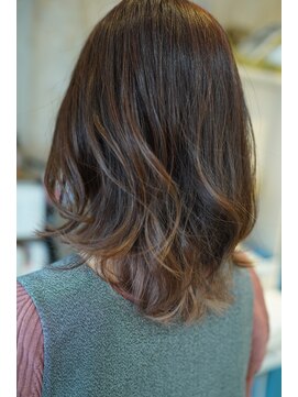 ルポ(Repos) ＊毛先グラデーションアクセント＊【Repos 東大宮　東大宮駅】