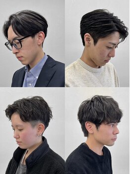 ソソ(soso)の写真/好感度抜群メンズヘアをご提案!トレンドのニュアンスパーマで清潔感×お洒落Styleに*[横浜/横浜駅/学割U24]