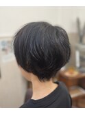 ふんわりマッシュショート