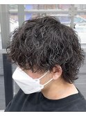 ミニウルフ×ツイストスパイラルパーマ