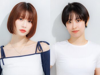 クロエ 新宿(Cloe)の写真/【似合わせカット¥3500☆】360℃どこから見ても大人可愛いショートやミニボブ・レイヤーボブが高評価☆