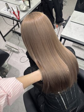 ペレ 渋谷(PELE) ミディアムヘア/デザインカラー/フェイスフレーミング/渋谷