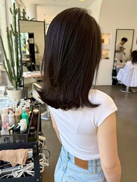 ディフィーノ 青山(DIFINO) 髪質改善カラー/透明感/ブラウン/ミディアム