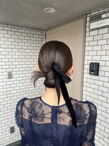 ソノ(sono)&nbsp;シニヨン　カチモリ　参列ヘア