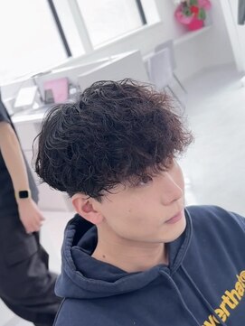 アビー ランシェル(ABEY LENCIEL) ツイストスパイラルパーマ/Vマッシュ