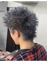 ゴールドシブヤ(GOALD SHIBUYA)&nbsp;スパイキーショート シルバーグレー