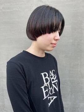 アンブレラカラー×マッシュボブ