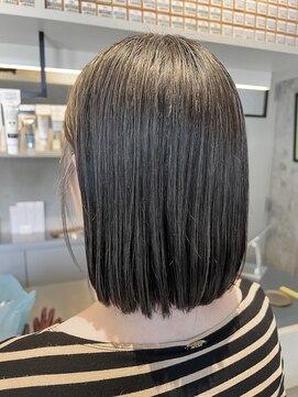 地毛を育てて作る地毛にハイライト！福岡ハイライト