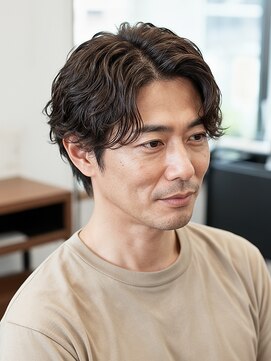 エッセンザ 梅田(ESSENZA) 色気波ウェーブパーマフェザーパーマ