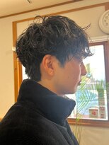 リシェア(re.share)&nbsp;スパイラルマッシュ/メンズパーマ/20代メンズヘア