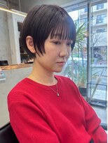 ゴブンノロク(GOBUN NO ROKU)&nbsp;担当　竹橋/小顔ワイドバング　ショートボブ