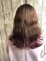 シュリット 溝の口(schritt)&nbsp;カシスピンクのグラデーション★大人可愛いモカベージュ