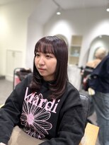 ココット 京橋店(cocotte)&nbsp;ワインレッド×レイヤーカット