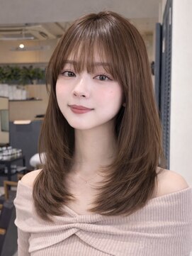 コート 表参道(Cote) 美髪レイヤーカット／くびれ巻き髪/ベージュカラー