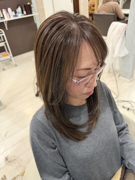 アノーテ(A'NOTE) ショート/ハイライト/ロングレイヤー/髪質改善/円山/白髪ぼかし