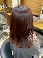 ヘアリゾート粋 トゥジュ 池袋東口店(tujuh) 透明感/ブラウン/レイヤーカット/ミディアム
