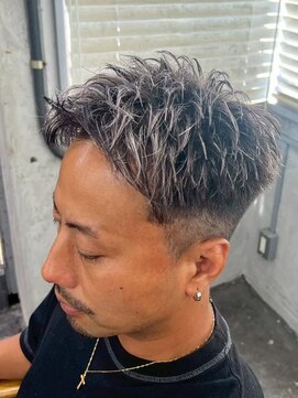 アポロ 横浜駅店(apollo) men's/ブリーチ/パーマ/メンズバレイヤージュ/メンズハイライト