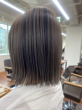 グランルッソ 岡山駅前(GRAN LUSSO) ・アンブレラカラー／ベージュ／ブリーチカラー(3/31)