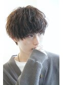 men'shair/波巻きツイストスパイラル/ニュアンスパーマ