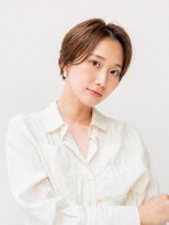 サーカス バイ ビュートリアム 青山(CIRCUS by BEAUTRIUM)&nbsp;大人ショートハンサムショート白髪ぼかしハイライト