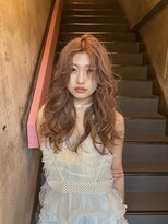 ファンファンバイルー 岐阜(fan fun by Rooo)&nbsp;ブリーチでつくるやわらかベージュ