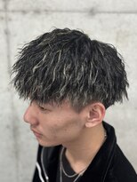 スウェル 稲毛店(Swell)&nbsp;MEN’S HAIR/サーフカール/刈り上げセンターパート/稲毛
