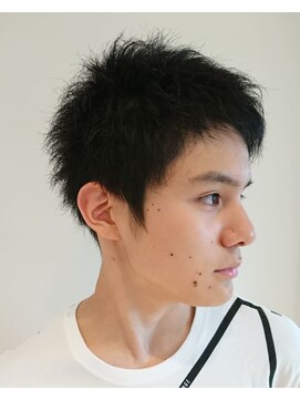 ヘアーリゾートラシックアールプラス(hair resort lachiq R+) 《R＋》バズカット☆メンズ