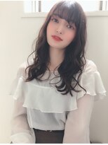 グレージュ/デジタルパーマ/ゆるふわカール/透明感/艶/高柳