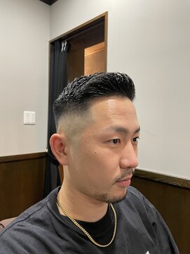 ヒロギンザ 横浜店(HIRO GINZA) 濡れパンクルーカット