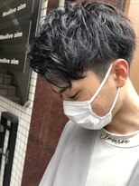 ネオリーブアイム 横浜西口店(Neolive aim)&nbsp;横浜★癖毛を生かしたパーマ風ミディアムマッシュ