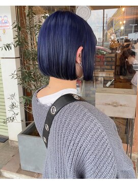 ボン マール ヘアー(Bon Male hair) 【ネイビーブラック】