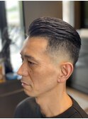 黒髪暗髪爽やか系スキンフェード
