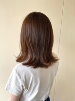 カシェ リタ ヘアー(CACHE'&RITA HAIR)&nbsp;切りっぱなし◯ベージュカラー