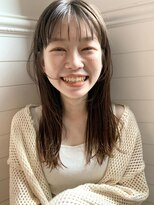 ディッセンバー 神宮前(December)&nbsp;大人かわいいフェザーバングゆるロング