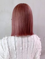 アイティーバイアルバム 松戸店(IT by ALBUM) ピンクラベンダー_マッシュショートカーキグレージュ_ba322471