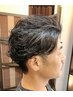 men'sカット＋Designパーマ＋炭酸クレンジングspa＋2STEPtreatment