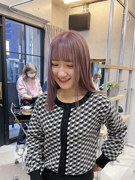 アソビ(Asobi) 【ブリーチ２回】ピンクグレージュ