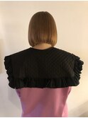 【hono】ぷつっとボブ×ベージュ