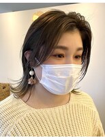 ロズ&nbsp;大人ミディアムスタイル×イルミナカラー