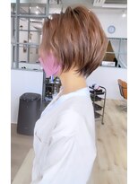 アイル(I'll) [Hair Make I`ll 奈良]クビレショートボブ1
