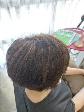 アクタノイド エット 香呂駅前店(actanoid etto) ハイライト+白髪染め