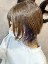フリーダム 宇部駅前通り店(freedom) 育てるインナーカラー「ムラサキ」