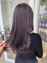 ガリカ シーム(Gallica/SEAM)&nbsp;【桑原雪音】韓国風透明感ピンクラベンダー/ブリーチなし<原宿>