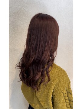 サルファ ヘアデザイン 名古屋 丸の内(S.ALPHA HAIR DESIGN) ピンクブラウン