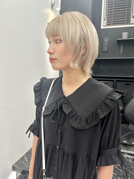 チュダック(ChuDuck) 【◎甘くてカワイイ◎】《ホワイトミルクティー》ケアブリーチ